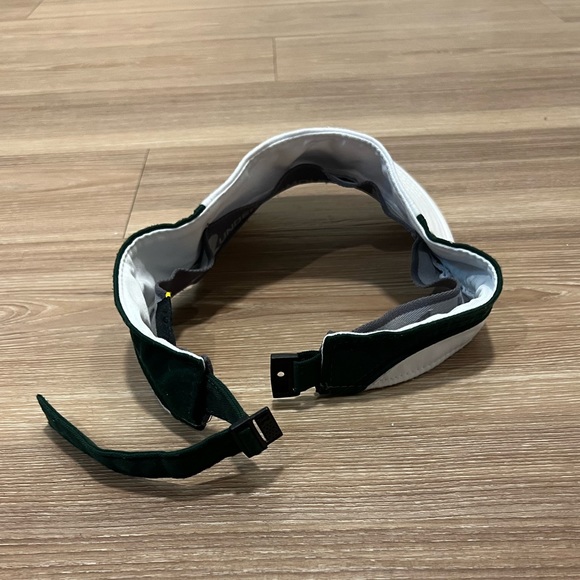 USF Under Armour Adjustable Visor White and Green University of South Florida - Picture 3 of 10